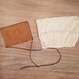 Stella McCartney faux suede crossbody purse